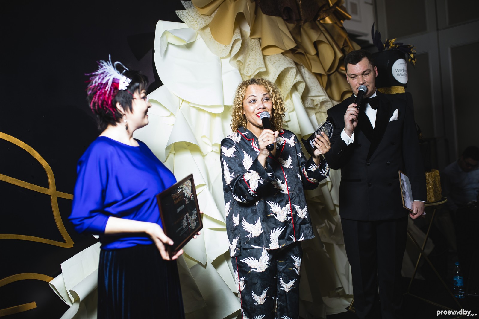 За наградой в специальной номинации Лучший отель для проведения экстравагантных свадеб на сцену поднялась Катя Сова, директор по маркетингу отеля The Ritz Carlton, Almaty
