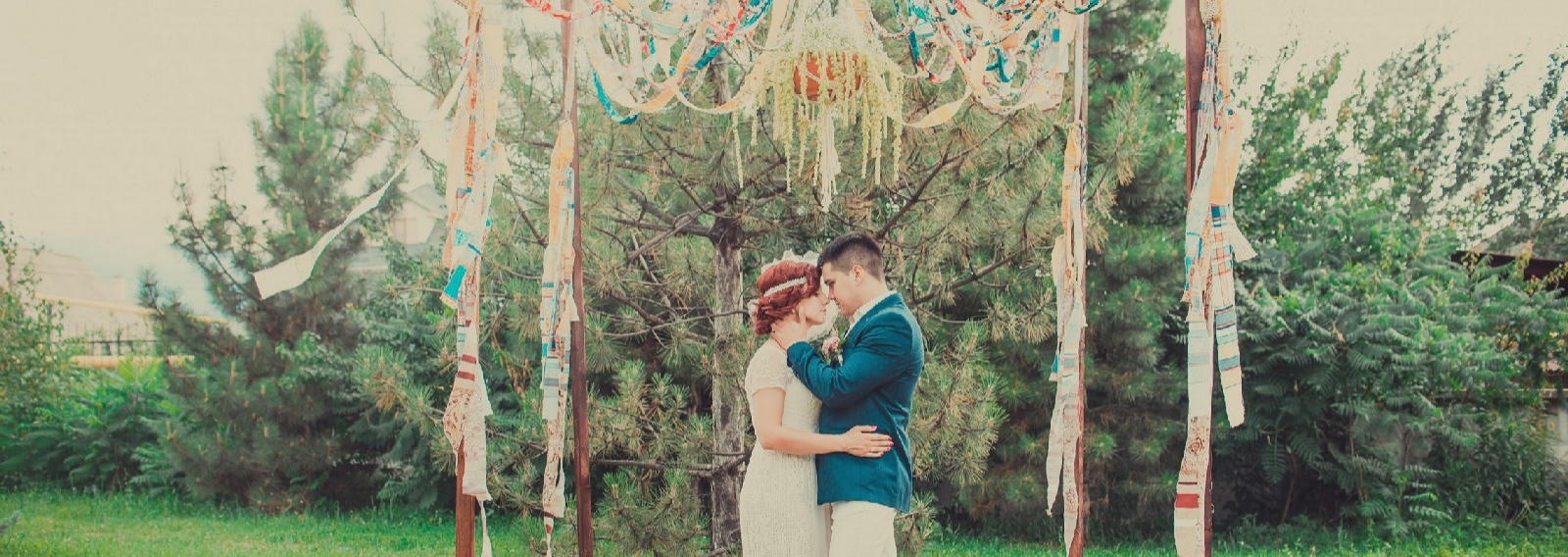 Garden Boho Chic Wedding в Алматы: свадьба Миллы и Изата