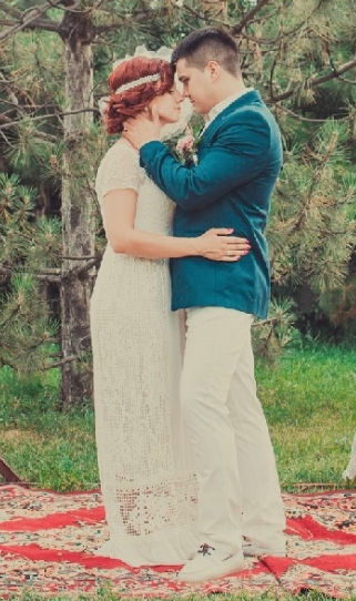 Garden Boho Chic Wedding в Алматы: свадьба Миллы и Изата