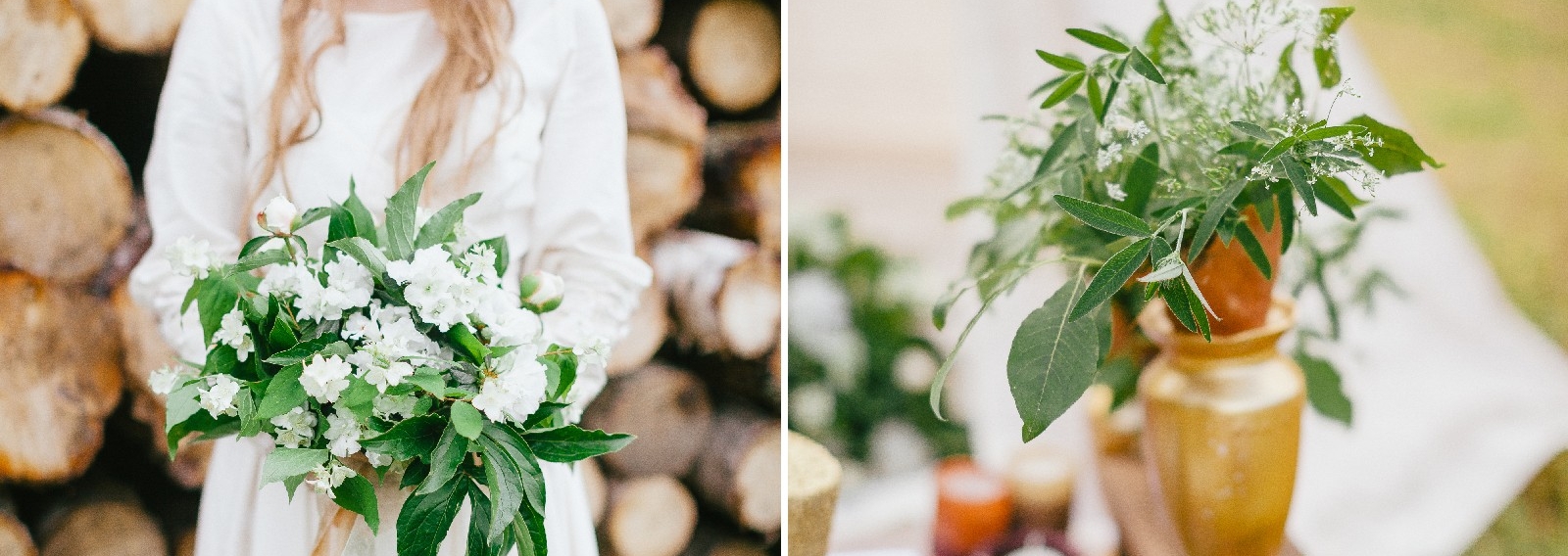Я очарована... Eco-Green Eclectic Boho Wedding