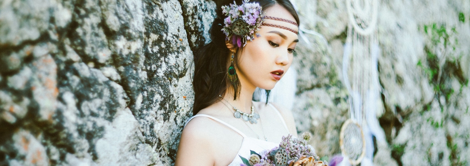 5 бохо-образов для невесты + красоты Казахстана