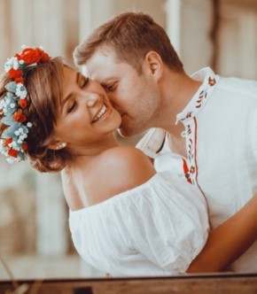 Свадьба Сергея и Анастасии в русском стиле