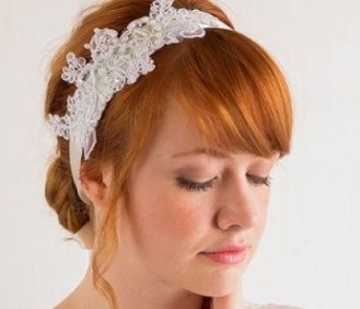 Как сделать стильное украшение для прически невесты за 5 минут: рустикально-богемный шик