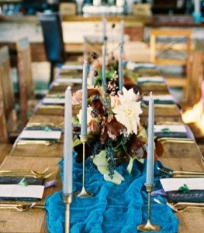 Свадебная палитра: оттенки синего и золото + бесплатные макеты свадебной полиграфии от студии MY LOVE