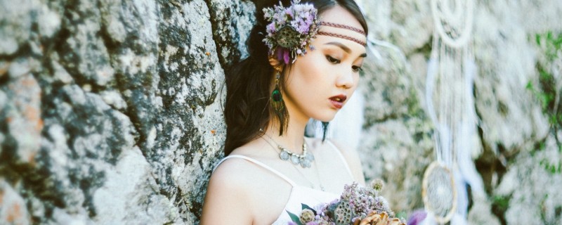 5 бохо-образов для невесты + красоты Казахстана